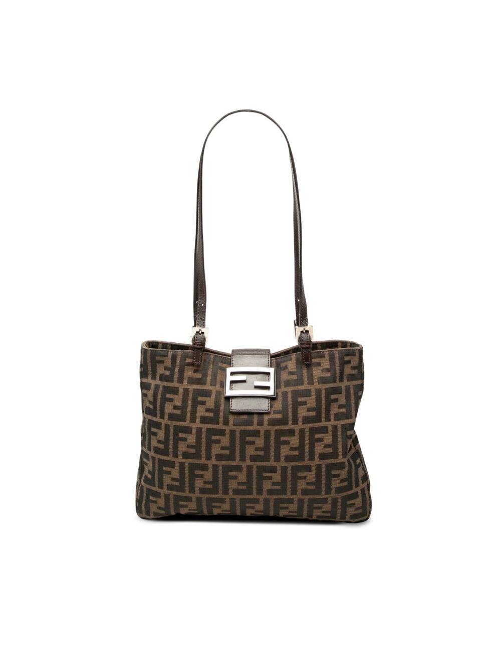 Fendi Vintage Shoulder Bag Zucca Canvas #326845F12B